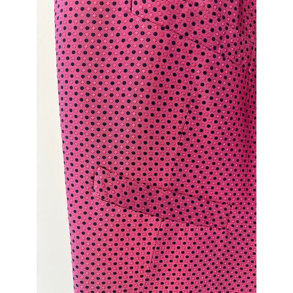 Hackett London Silk Waistcoast Vest Bright Pink Size 42R JL - Picture 4 of 7